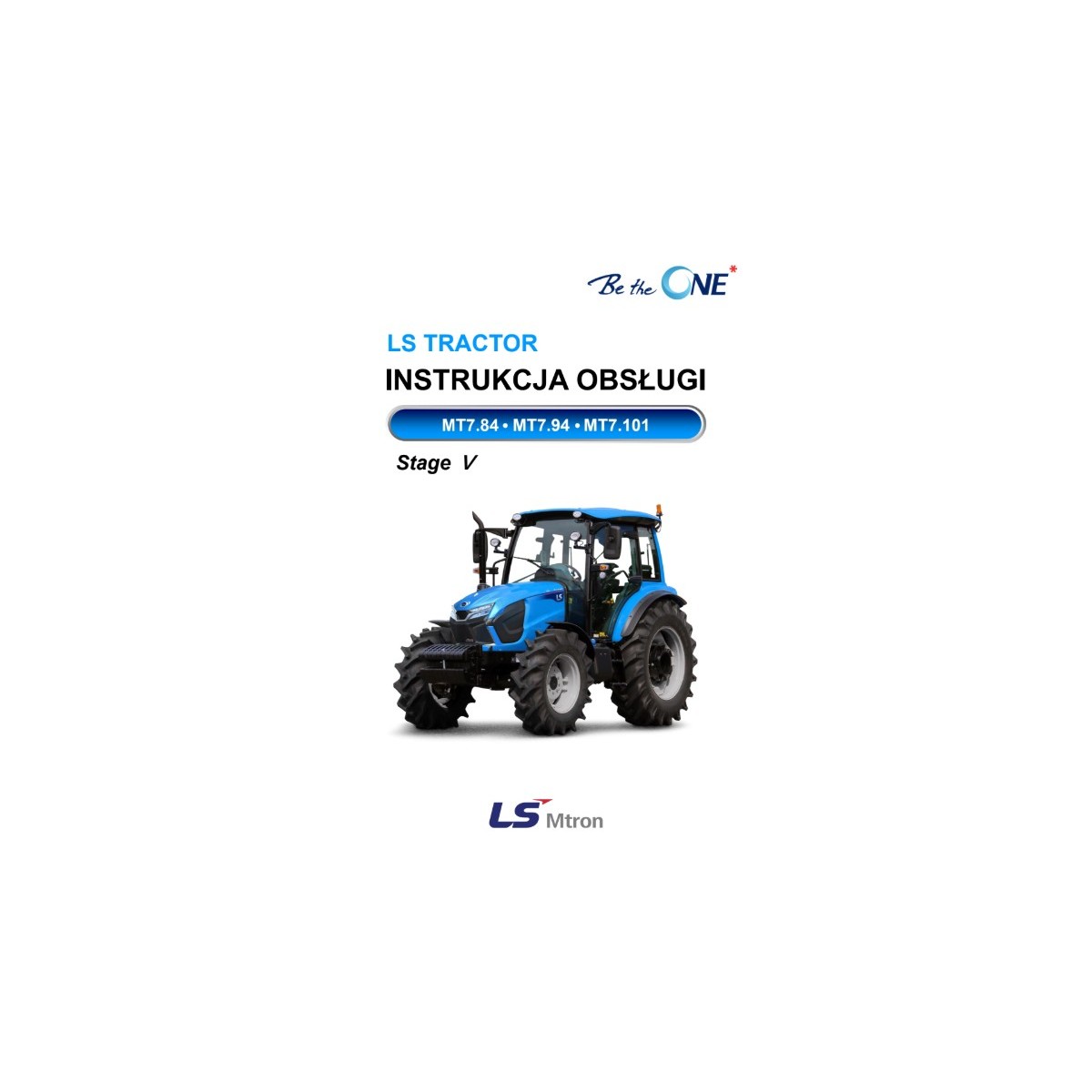 Instrukcja obsługi ciągnik LS Tractor Seria MT7 / MT7.84 / MT7.94 / MT7.101