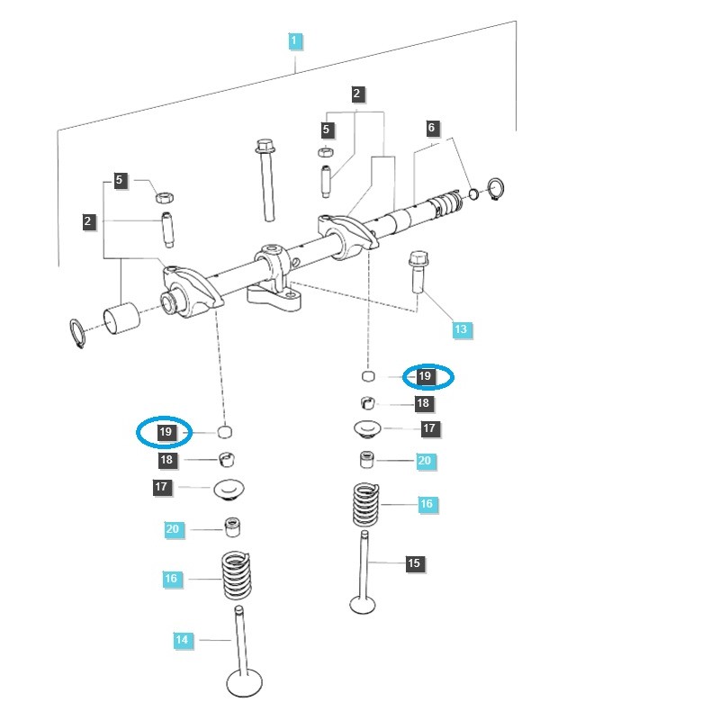 ls - Valve Cap / LS Tractor / 40009584 / Q1210018 / EGQ121