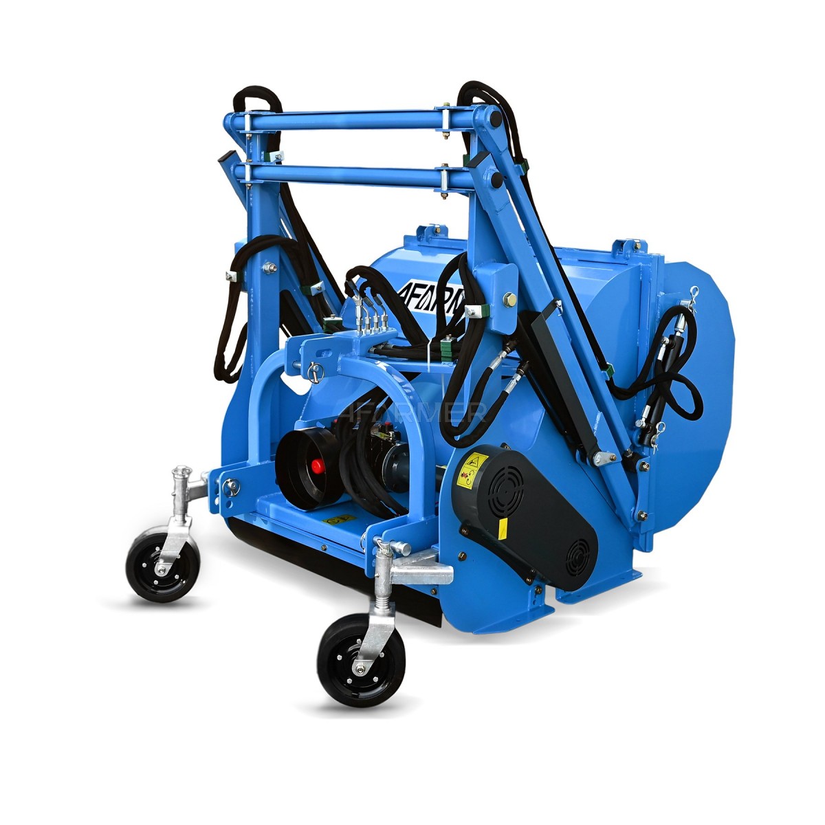 Desbrozadora de martillos con recogedor de hierba FCNL 90 Professional (descarga alta) 4FARMER