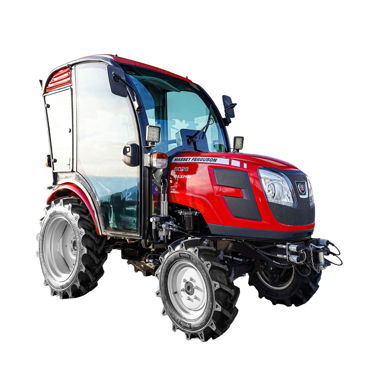 massey ferguson - Massey Ferguson MF6028 4x4 - 28 km / kabina