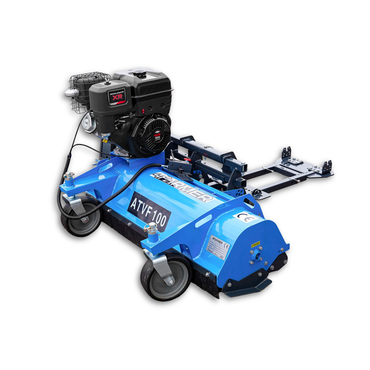 atv benzin rasenmäher - Schlegelmäher ATVF 100, B&S 4FARMER-Motor