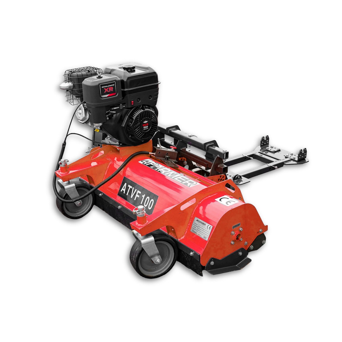 atv benzínové kosačky na trávu - Cepová kosačka ATVF 100, motor B&S 4FARMER