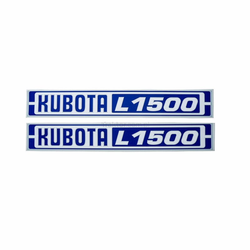 aufkleber - Kubota L1500 Aufklebersatz
