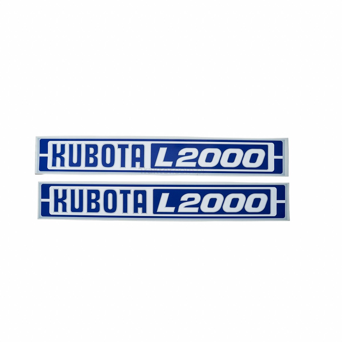 autocollants - Ensemble d'autocollants Kubota L2000