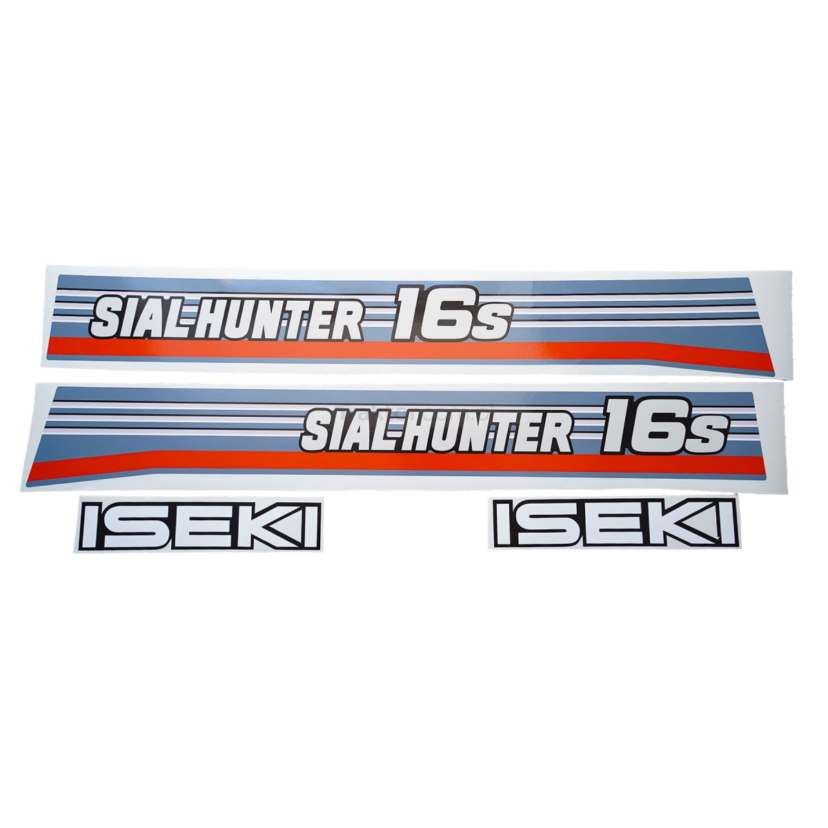 Autocollants Iseki Sial Hunter 16s