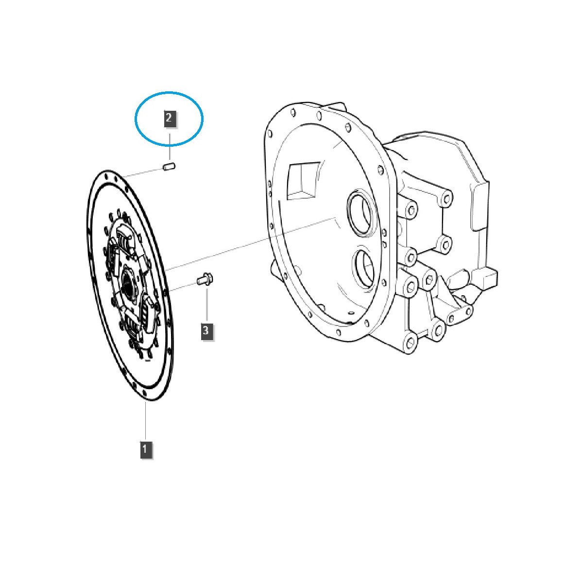 Cuña, pasador de bloqueo / 8 x 20 mm / S421082010 / Tractor LS / 40098473