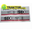 Cost of delivery: Large Iseki Stickers: 800x210mm