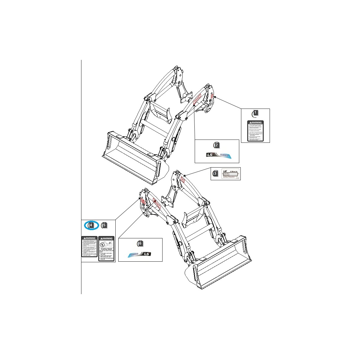 copy of Samolepky LS Tractor Black Edition