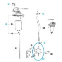 Bomba de combustible, 12 V, 119225-52102, 16851-52030, JD002001, Yanmar