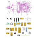copy of Adhesivo de advertencia de diferencial TRG980 / LS Tractor / 40008815