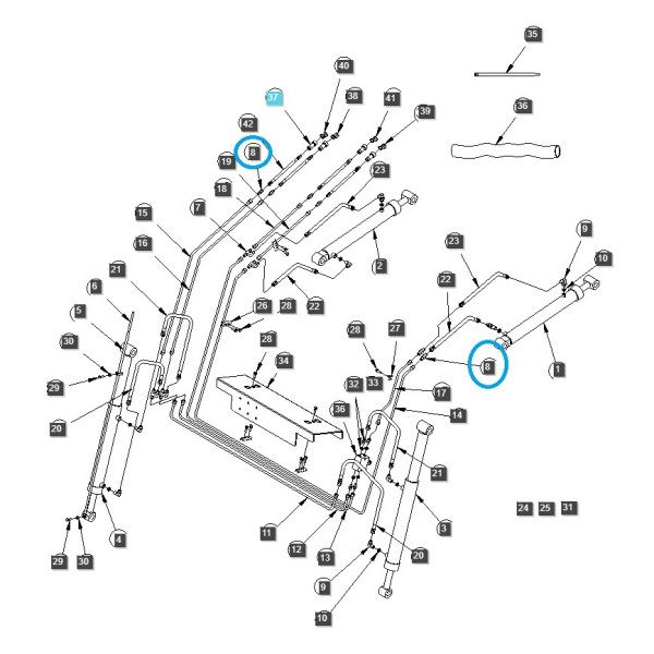 Nypel / TSL-802N1-F7574 / Tractor LS / 40230669