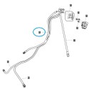 Tuyau de vidange hydraulique / Tracteur LS / TRG630 / 40266753