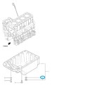 copy of Copper washer 12 x 17.40 x 1.40 mm / LS i28 / LS R28i / LS XJ 25 / MD070717 / 40055776