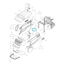 Siłownik maski  / A1830673 / TRG830 / LS Tractor / 40007643