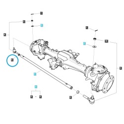 Šesťhranná matica M18 x 1,50 / A1610016 / 40009542