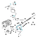 Muelle de palanca de freno de mano TRG650 / Tractor LS / 40030524