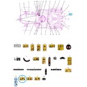 Výstražná nálepka / TRG980 / LS Traktor 40269466