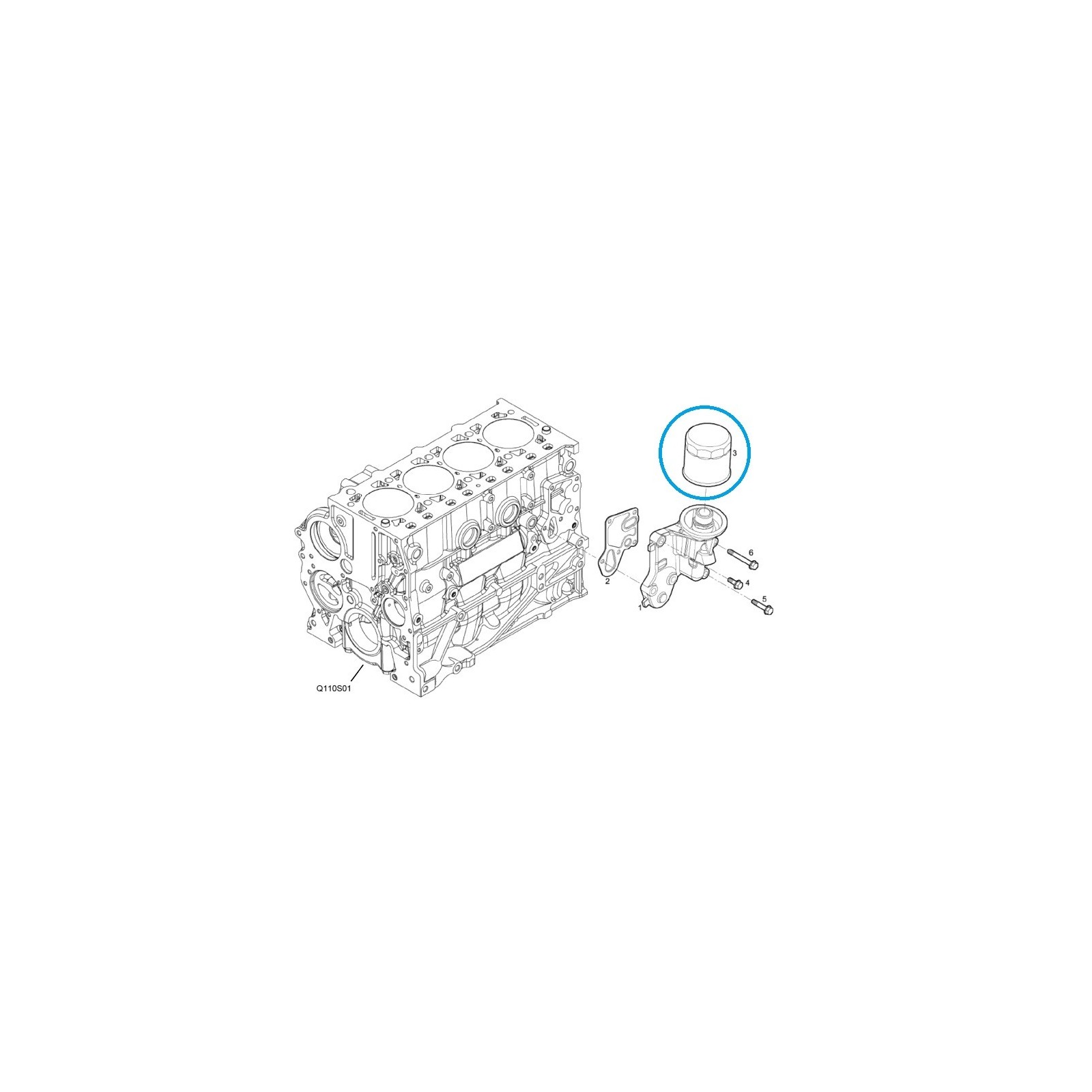 copy of Motorölfilter 504182851 / LS PLUS70 / LS PLUS80 / LS PLUS90 / LS Traktor / 40199026