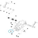 Boîtier d'attelage trois points / TRG820 / Tracteur LS / 40010361
