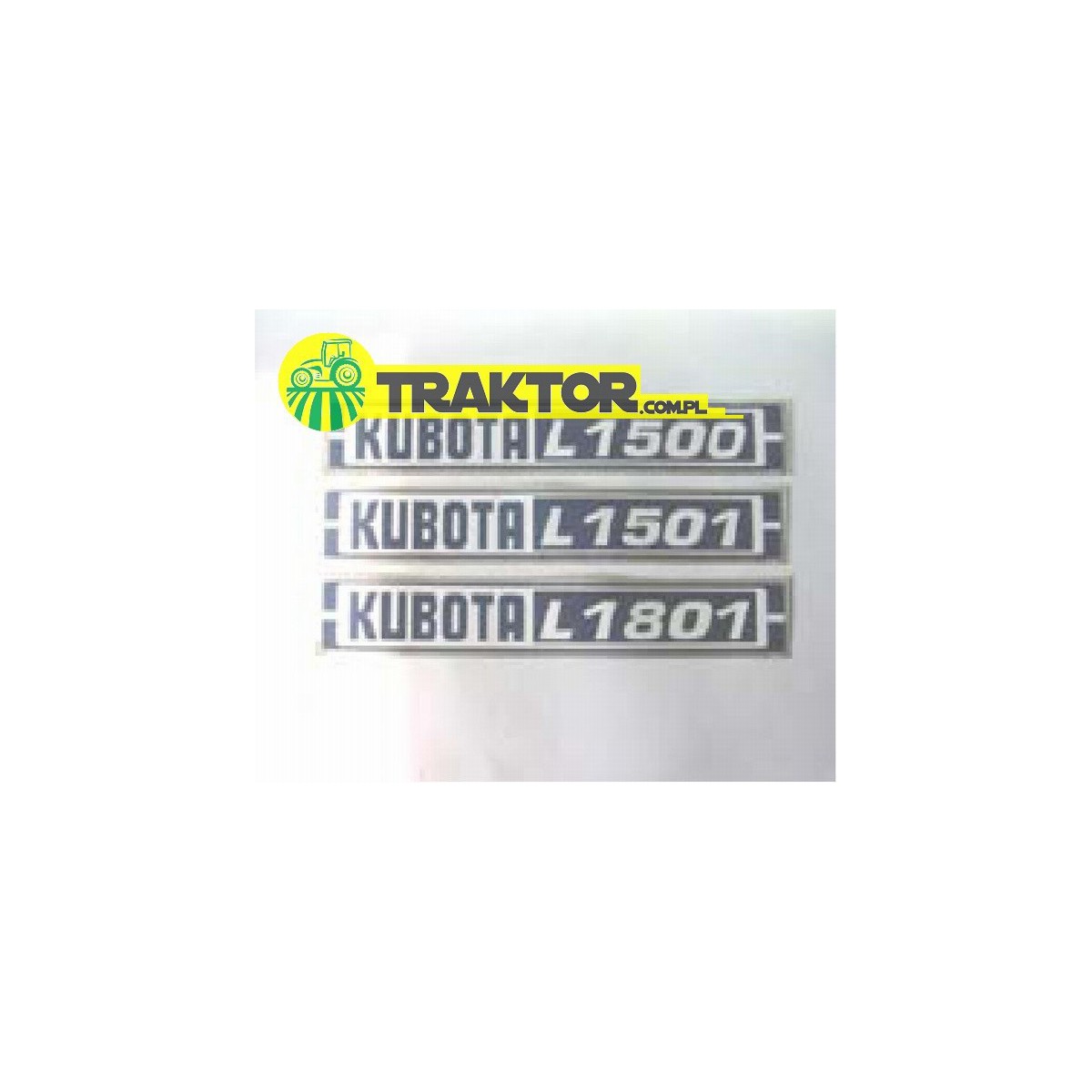 L1500DT KUBOTA Sticker Set