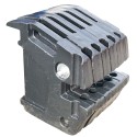 Ballast 160 kg, Zuladung auf Traktor Solis 50, 4 x 25 kg + 2 x 30 kg
