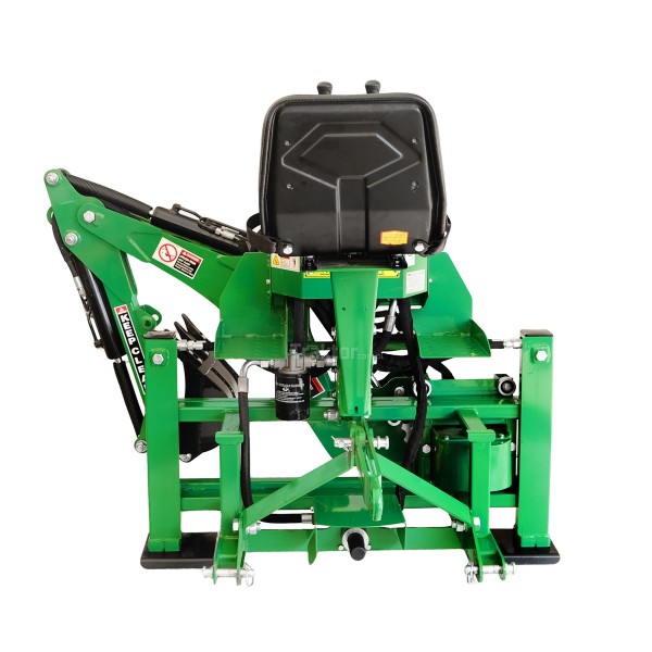 Traktorbagger mit BHMS 95 TRX
