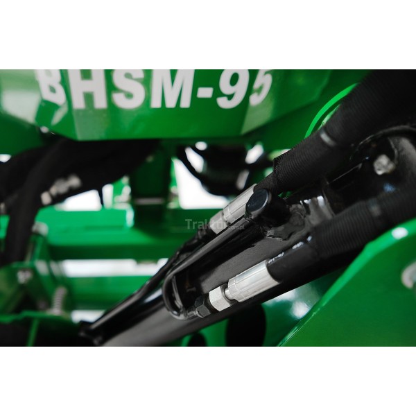 Traktorbagger mit BHMS 95 TRX