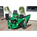 Tractor excavator with BHMS 225 TRX shift