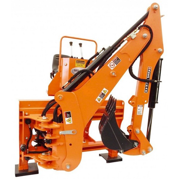 BHMS 175 tractor excavator with Geograss shift