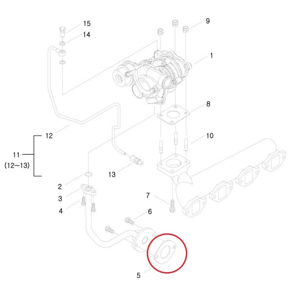 Joint en caoutchouc / Ø 37 mm / LS U43 / LS U50 / LS U60 / Q1850019 / no. 40006906