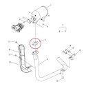Junta silenciador Ø 51 mm / LS PLUS 70 / LS PLUS 80 / LS PLUS 90 / TRG150 / A1151100 / MT40006946 / 40006946