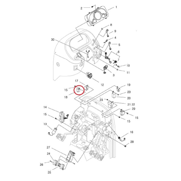 Moduł gaszenia / 12V / 40A / 30A / LS MT1.25 / LS XJ25 / Q1800024 / nr 40007122
