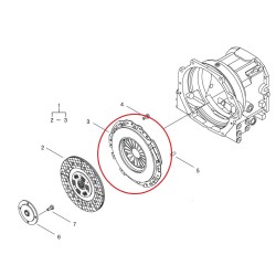 Přítlačný kotouč spojky / LS MT3.35 / LS MT3.40 / LS R28i / LS i28 / TRG250 / A1250094 / č. 40007595
