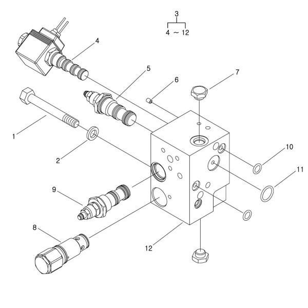 Ventil / LS Traktor / Nr. 40007706