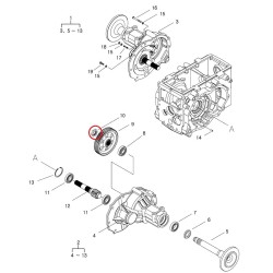 Tuerca N° 40009546 LS Tractor