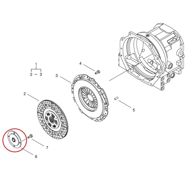 Náboj č. 40009614 LS Traktor