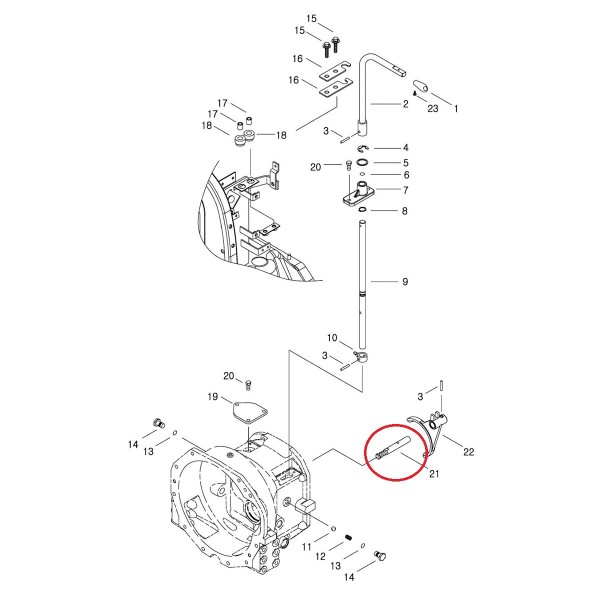 Hanger / No. 40009630 / LS Tractor