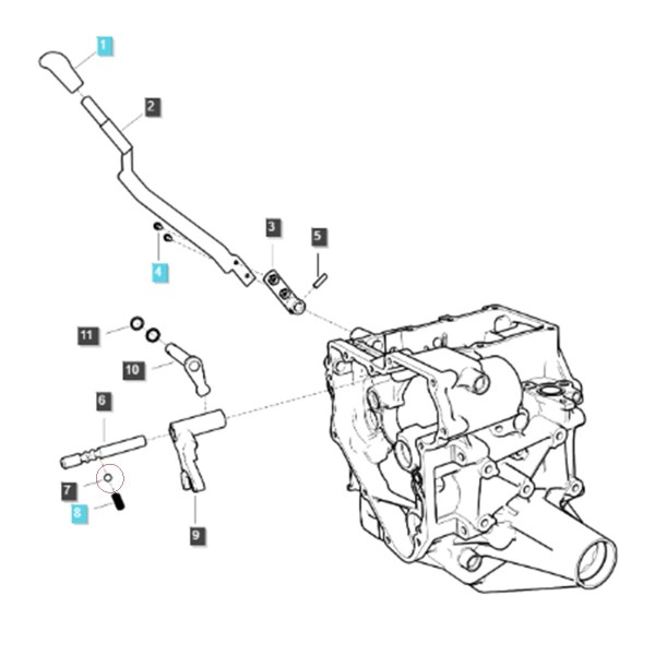 Kladka / Ø8,570 mm / LS XJ25 / LS MT1,25 / LS MT3,35 / LS MT3,40 / LS MT3,50 / LS MT3,60 / A067A009 / nr 40010339