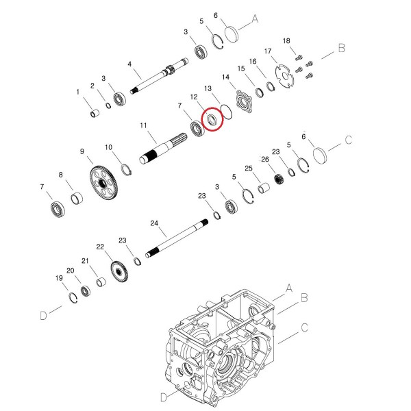 Uszczelniacz oleju nr 40012693 / LS Tractor | Traktor.com.pl