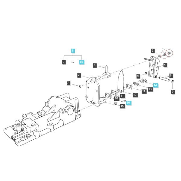 Závit / M16 x 1,50 / LS XJ25 / LS MT3,35 / LS MT3,40 / LS MT3,50 / LS MT3,60 / S314160013 / 40029052