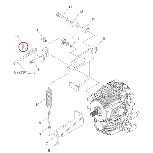 Roulement / 32 x 1,50 mm / LS MT1.25 / LS MT3.35 / LS MT3.40 / LS MT3.50 / LS MT3.60 / LS MTLS XJ25 / S443080013 / nr 40029131