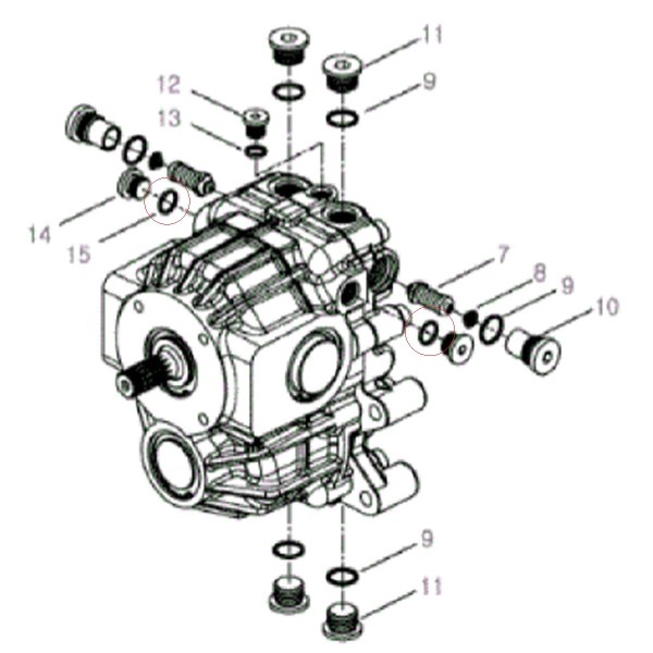 O-krúžok / 13,80 x 2,40 mm / LS MT3,35 / LS MT3,40 / LS MT3,50 / LS MT3,60 / S801014010 / nr 40029201