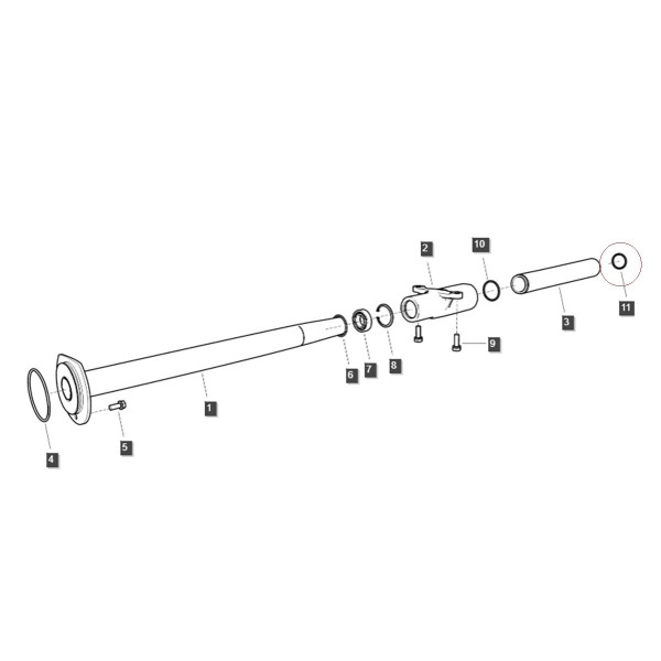 Junta tórica / 38,70 x 3,50 mm / LS MT3,35 / LS MT3,40 / S801039010 / n.º 40029213