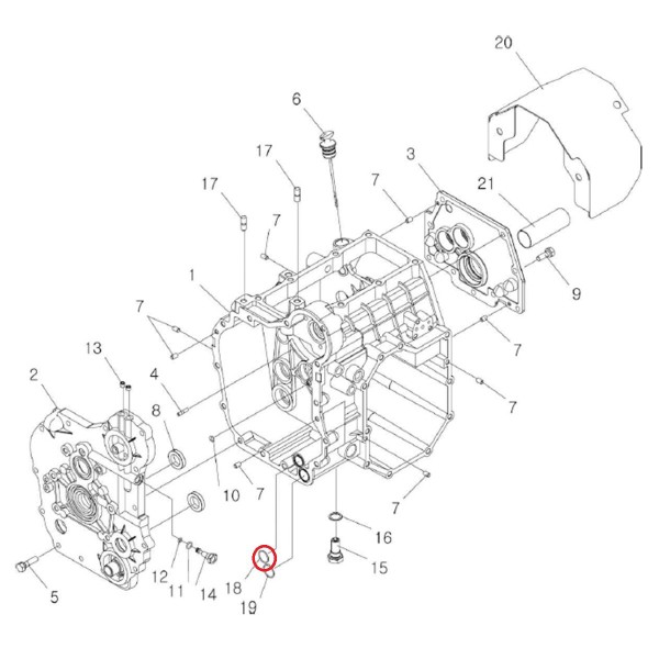 O-ring / LS Tractor / LS XJ25 / S804024010 / nr 40029244 | Traktor.com.pl
