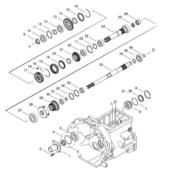 Joint torique / LS MT3.50 / LS MT3.60 / S804080010 / nr 40029256