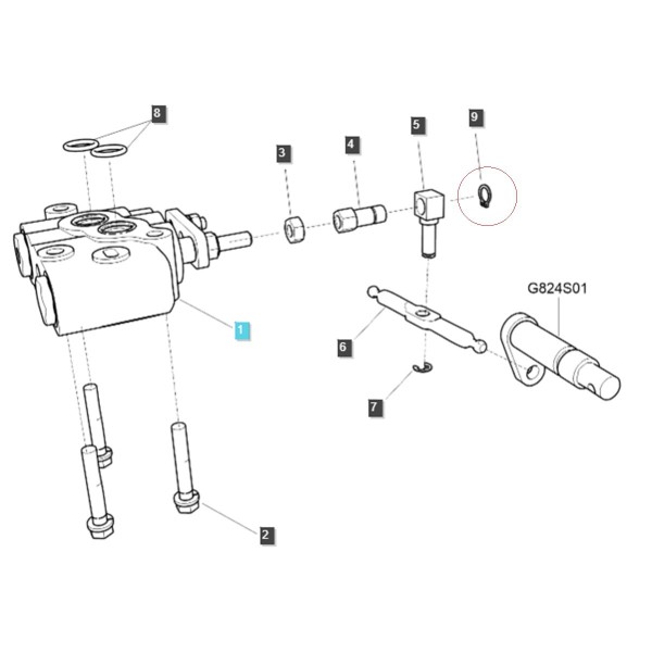 Pierścień segera / Ø10 / LS XJ25 / LS MT3.50 / LS MT3.60 / S810010001 / nr 40029258 | Traktor.com.pl