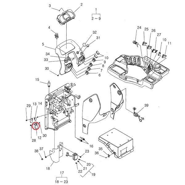 Relay / Controller / EHD / LS PLUS 70 / LS PLUS 80 / LS PLUS 90 / TRG750 / 40031164