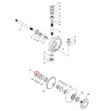 Nakrętka blokująca M44 x 1.5 / LS PLUS 70 / LS PLUS 80 / LS PLUS 90 / TRG400 / 40031590 | Traktor.com.pl