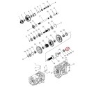 Kovové tesnenie PTO/PTO / LS PLUS 70 / LS PLUS 80 / LS PLUS 90 / TRG287 / 40031608