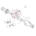 Diskové koleso 37T + vstupný hriadeľ 6T/16T / LS R 41 / LS R 50 / LS R 60 / G400 / A1400172 / MT40036068 / 40036068